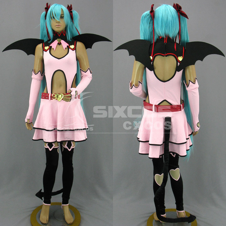 V家VOCALOID 初音歌姬计划MIKU 小恶魔 COS服定做Cosplay Costume