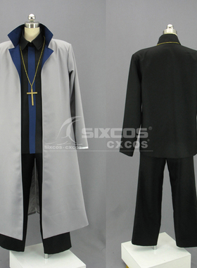 Hellsing地狱之歌/皇家国教骑士团-亚历山大安德鲁森神父COS服装