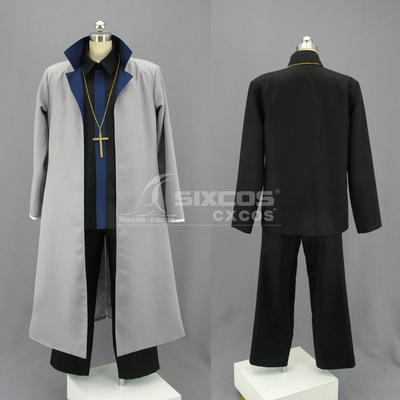 Hellsing地狱之歌/皇家国教骑士团-亚历山大安德鲁森神父COS服装