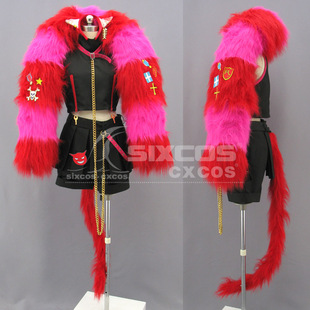 COS服定做 笑脸猫boris Boris Airay Cosplay 心之国 Cat 爱丽丝