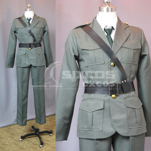 Axis 定做 APH HETALIA Powers 联合王国 黑塔利亚APH COSPLAY服装