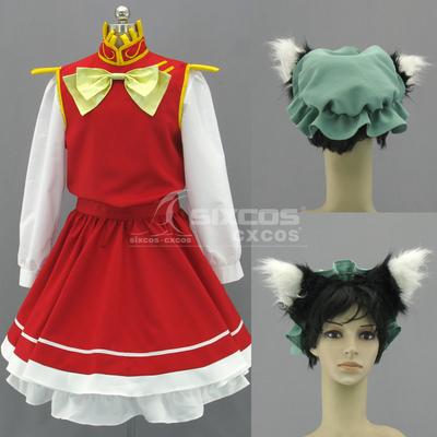 东方project-东方妖妖梦 橙COS服装Touhou Project  Chen Cosplay
