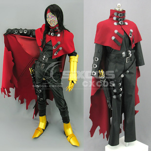 文森特瓦伦丁 挽歌 三头地狱犬 ine 定做 FF7 COS服装 最终幻想7