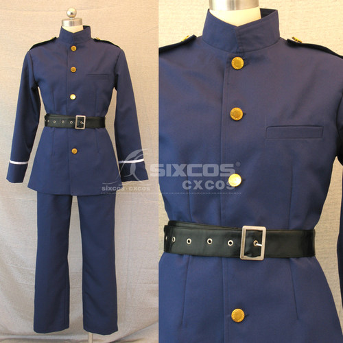 浪客剑心 斋藤一 COS服装 Rurouni Kenshin Saito Hajime Cosplay