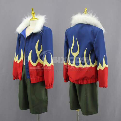 鬼灭之刃炎柱炼狱COS服装