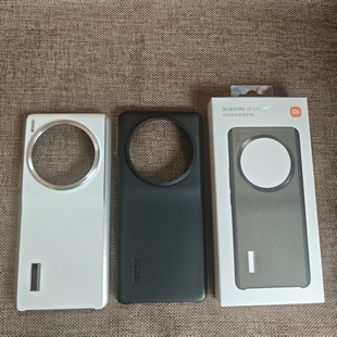 适用于13ultra科技纳米皮保护壳液态硅胶保护壳自带壳全包防摔后壳简约原装正品包邮