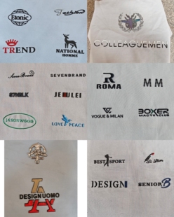 字体商标logo服装商标立体硅胶商标包包商标帽子商标工艺来图定做