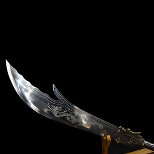 龙泉市新青龙偃月刀十八般兵器影视道具收藏摆设镇宅冷兵器未开刃