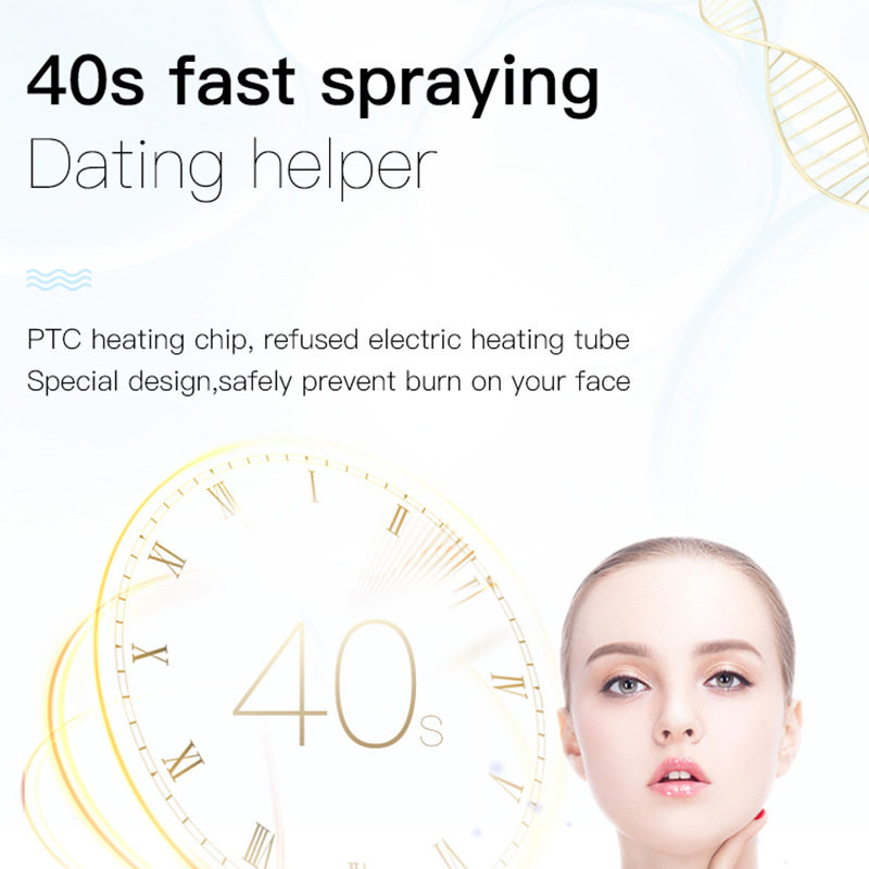 金稻美容冷热喷蒸脸器家用双喷喷雾机蒸汽脸喷跨境美容院KD2338SA