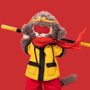 黑神话孙悟空周边玩偶公仔齐天大圣手办美猴王毛绒玩具送男友礼物