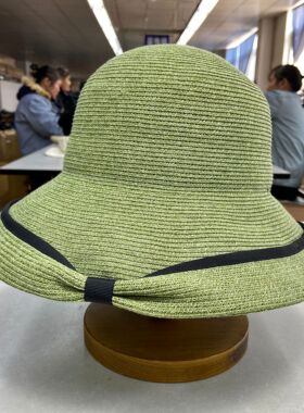 工厂直销帽子女21新品春夏时尚休闲大檐纯色透气遮阳帽21SS-H007