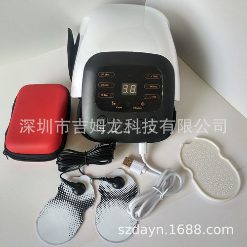 4吉姆龙英文护膝低频脉冲震动按摩跨境直供速卖通，ebay, amazon