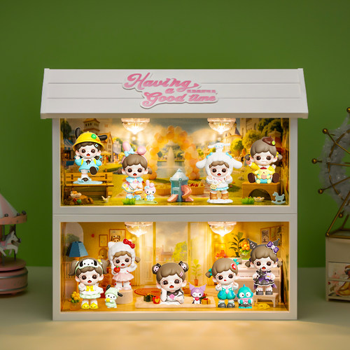 漫游美好时光盲盒场景展示盒