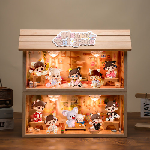 ZORAA喵呜猫颜社MINI收纳展示盒