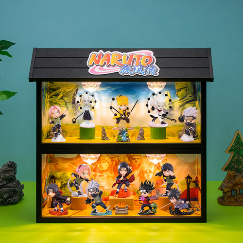 火影忍者忍界大战潮玩场景展示盒