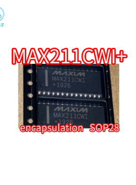 正品芯片MAX211CWI+ MAX211CWI MAX211 贴片SOP28 收发器IC