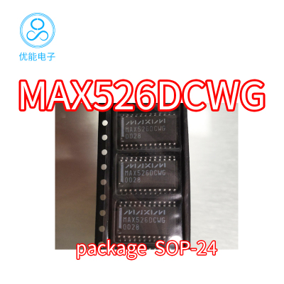 MAX526DCWG MAX526CCWG MAX526 数模转换器IC芯片 贴片SOP-24封装