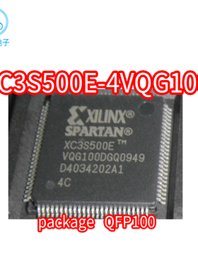XC3S500E-4VQG100I XC3S500E-4VQG100C 封装TQFP- 100  XC3S500EV