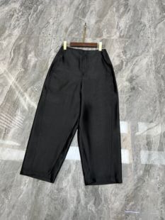 2025新款独特气质迷S人的休闲裤！弯月弧形时装百搭阔腿镰刀裤女