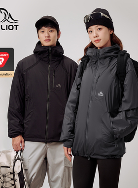 【山系】伯希和户外Primaloft金标P棉服男春季女新款防风外套