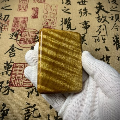 金丝楠无事牌桢楠木手把件男