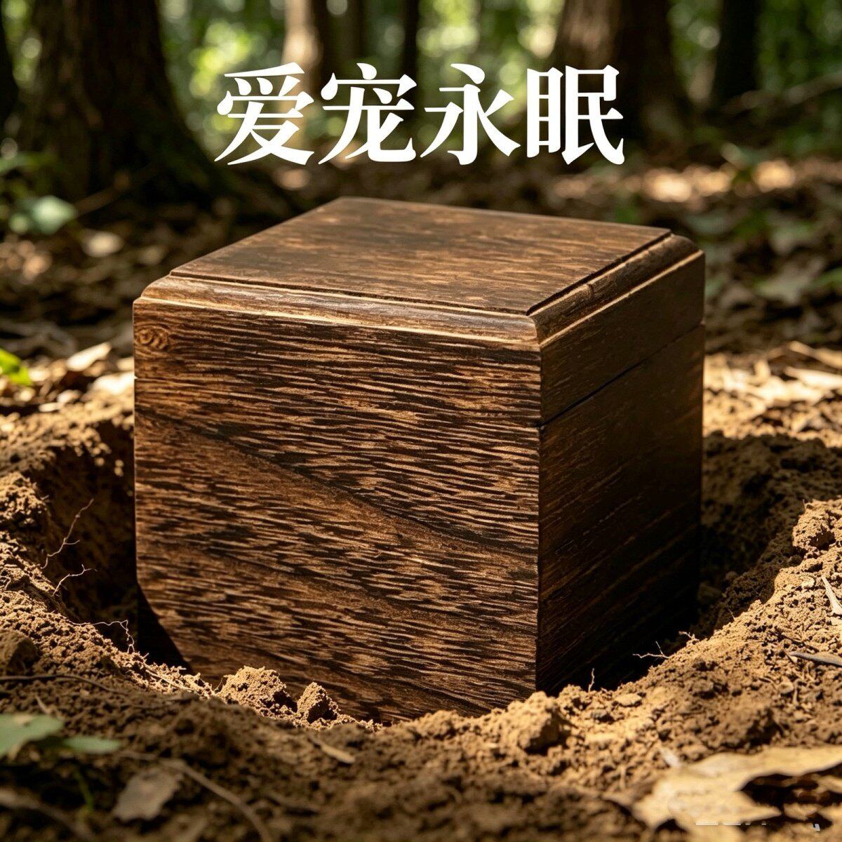 实木全套宠物骨灰盒防潮纪念