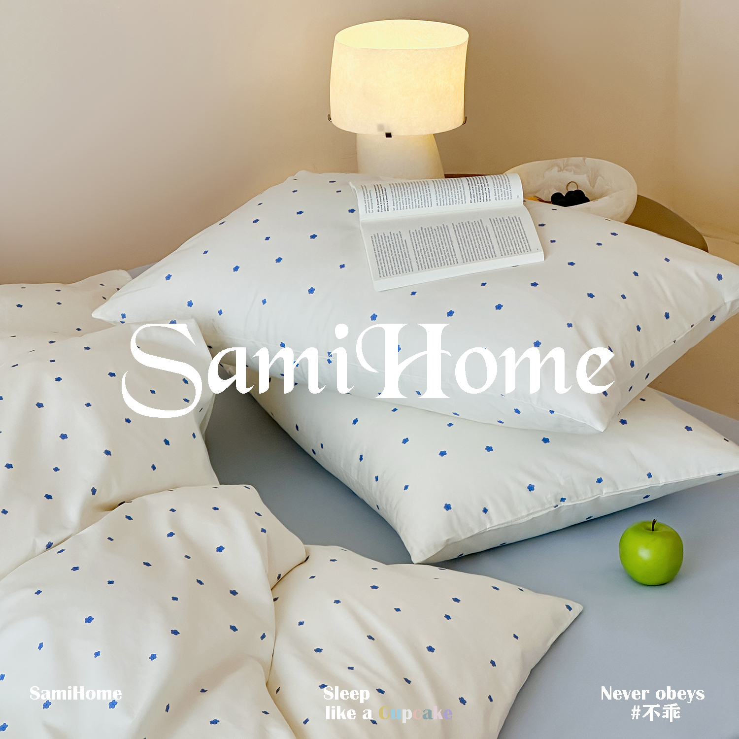 日系元气【海盐芝士】纯棉四件套