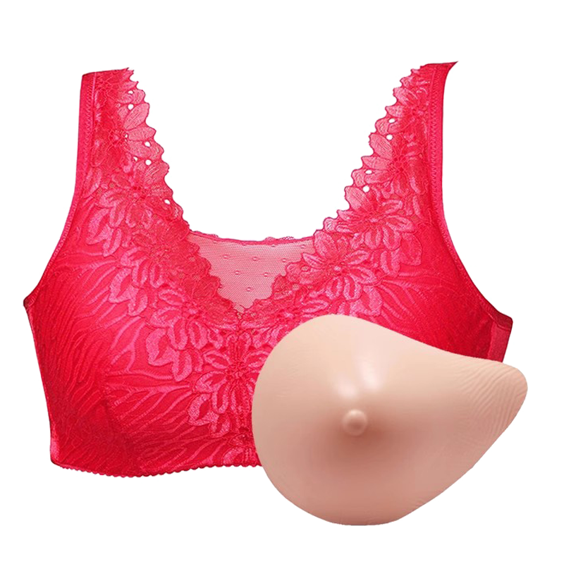 无钢圈义乳套装义乳文胸夏季透气