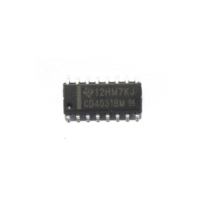 贴片 CD4051BM SOP-16 CD/HEF/HCF4051 八选一模拟开关 全新原装