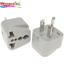 Wonpro稳不落台湾220V空调插座NEMA 6-20P 美标万用转换插头WA-21