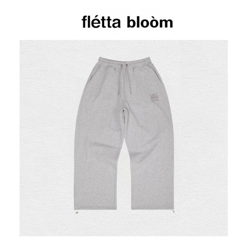 【现货】fletta bloom韩国小众潮牌WAIKEI休闲字母运动卫裤长裤子