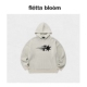 现货 fletta bloom韩国小众潮经典 复古流星连帽毛衣针织衫 卫衣