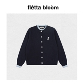 现货 fletta bloom小众潮牌RR假两件设计感长袖 针织衫 毛衣女