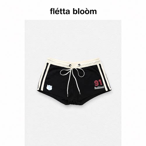 ●fletta bloom badblood bcac系列运动短裤美式复古热裤休闲裤子