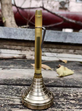 玉玺 大块头笔架笔座笔插镇纸 Fellhoelter TiBolt钛合金纯黄铜