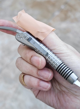 微技术笔刀笔芯互换11号刻刀片钛配件钛合金虹吸笔Microtech