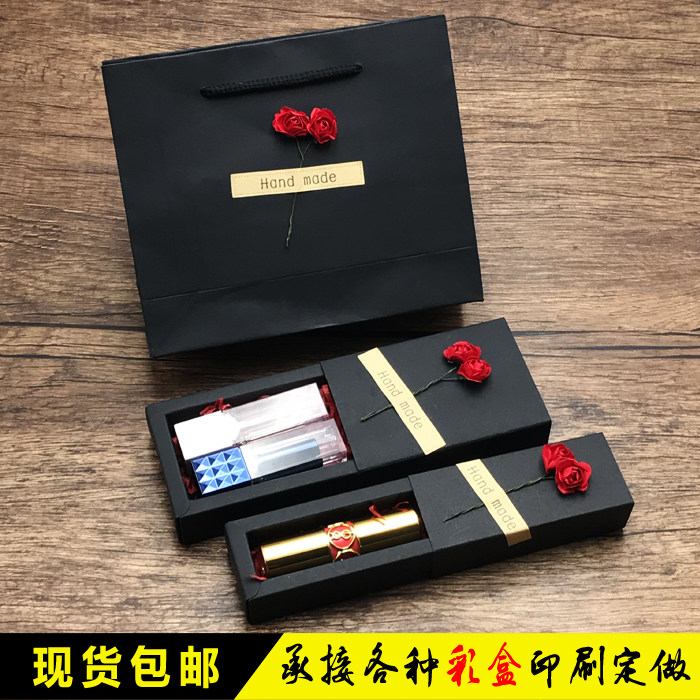 diy口红包装盒创意纸花贴纸香水化妆品情人节生日礼品盒纸盒礼物|ruв категории фестиваль товаров/подарок, сахар коробка/сахар комплект частей - от Buy2taobao.com для оказания профессиональной услуги покупки агента Taobao