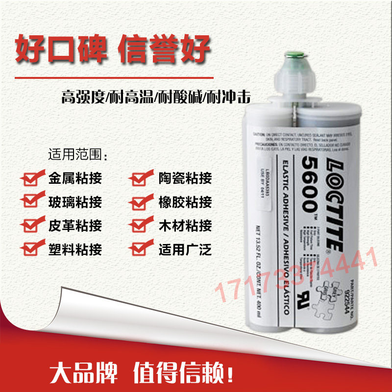 美国进口LOCTITE乐泰5600双组分耐高温 耐腐蚀环氧树脂AB胶水
