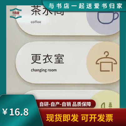 简约风格美容养生门牌
