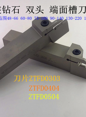 株洲端面切槽刀杆圆弧槽刀QFFD2525L17 QFGD QFHD QFKD2525L22