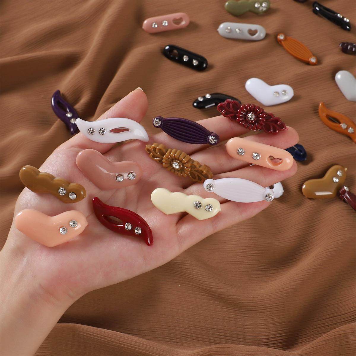 外贸混色镶钻花桃心波浪中空塑料别针盖头针丝巾夹safety pin,饰品/流行首饰/时尚饰品新,胸针,淘宝优惠券,粉丝福利购,淘宝优惠卷