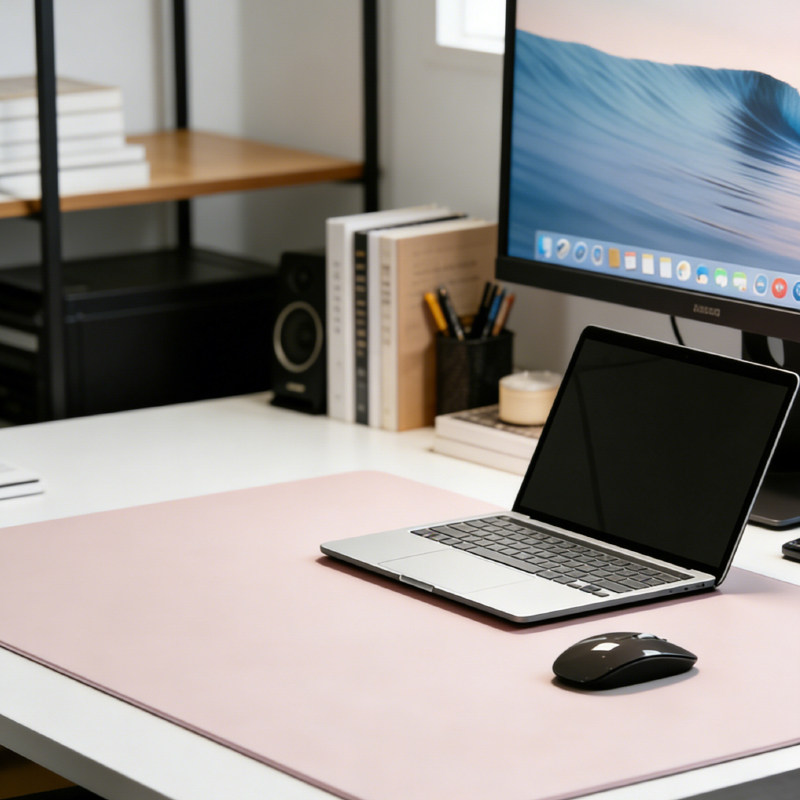 同款Macbookneo桌垫轻奢高级感鼠标桌垫高颜值办公写字电脑垫子