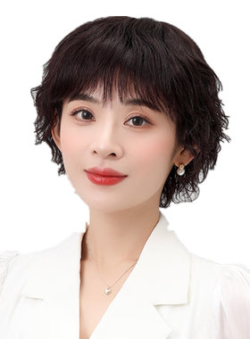 假发短发女夏妈妈款女士中老年