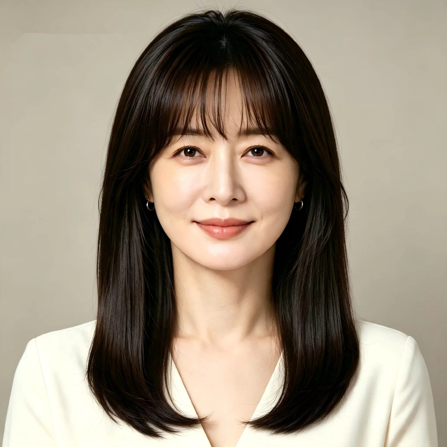 女士仿真自然高层次整顶假发
