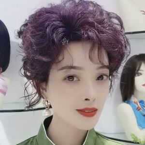 假发女片头顶真发轻薄卷发块递针蓬松增发量自然无痕遮白发补发片