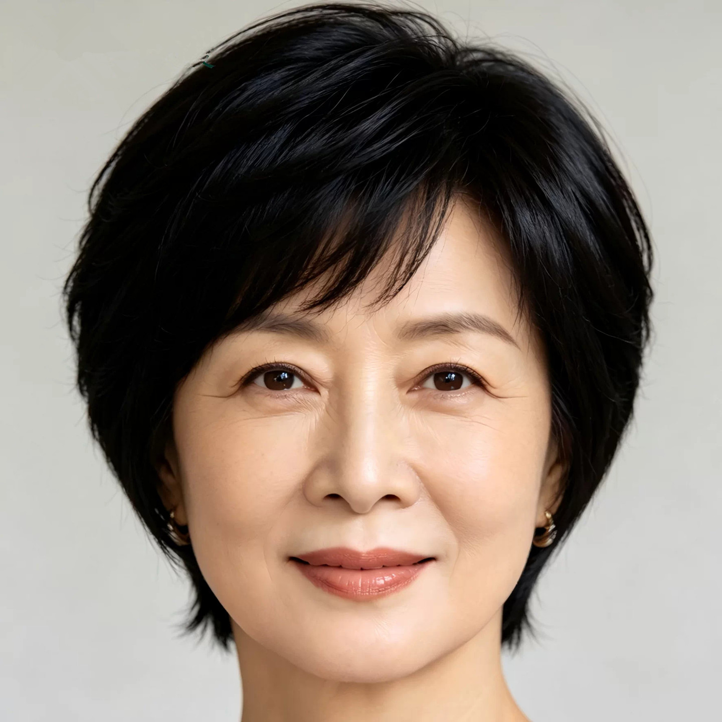 假发女短发中老年妈妈透气轻薄遮白发全真人发丝蓬松自然假头发套