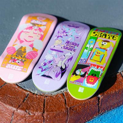 翻team手指滑板板店合作款