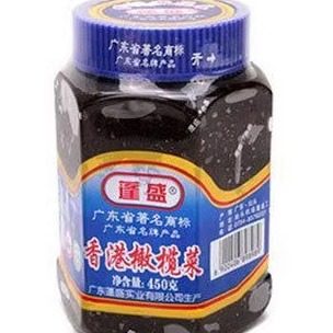 广东汕头 蓬盛香港橄榄菜450g 潮汕杂咸特产 下饭菜咸菜