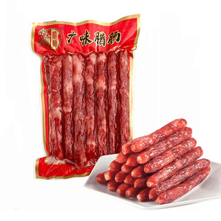 腊肉香肠400g 广式 潮汕新款 广东省风味强盛快上乐原味腊肠条腊味