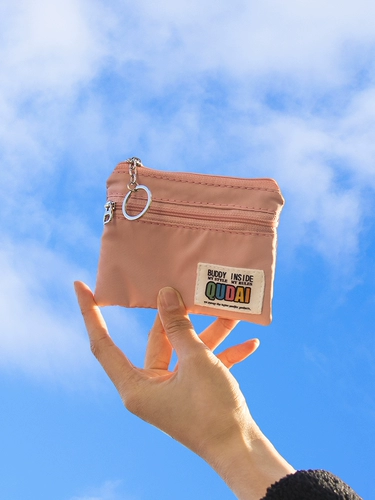 Японский кошелек для школьников, маленькая портативная ткань подходит для мужчин и женщин, наушники, картхолдер для водительских прав, простой и элегантный дизайн